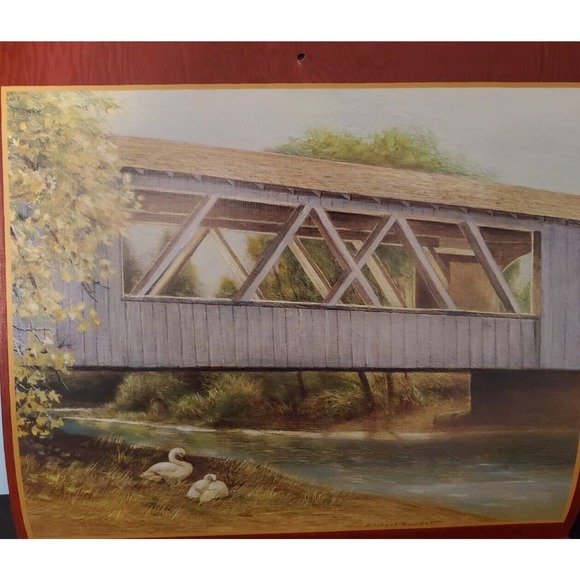 The LANG Companies Covered Bridge 2011 Calendar - Picture 5 of 11